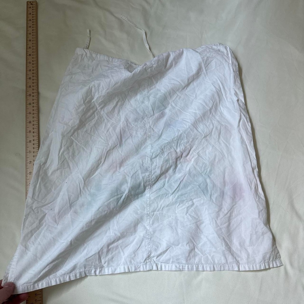 Y2K Charlotte Russe embroidered cotton skirt size medium - Picture 6 of 6